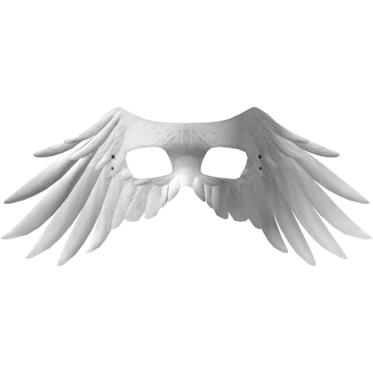 White Seraphic Angel Mask