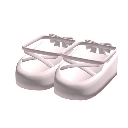 ♡ : baby ballet shoes in pink