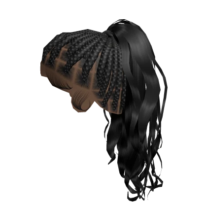 Ponytail Boho Braids [Black]