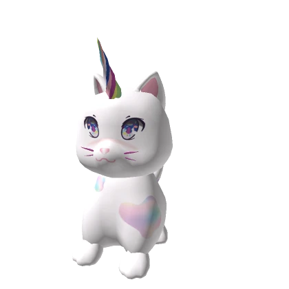 Rainbow Unicorn Cat