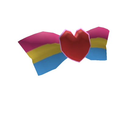 Pride Heart Bow (Pan)