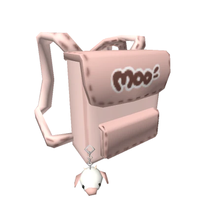 Moo Backpack Pink 1.0