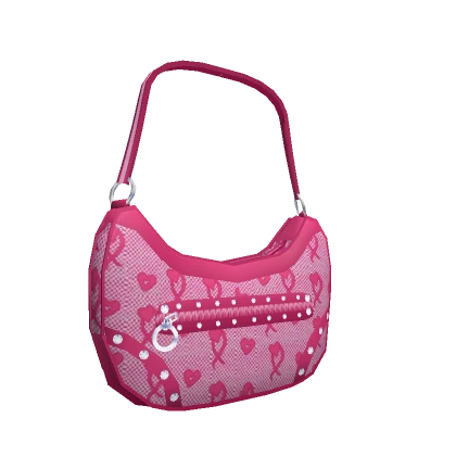 Trendy Y2K Shoulder Bag Pink