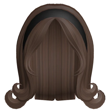 Soft Curl Ended Hair in Brown