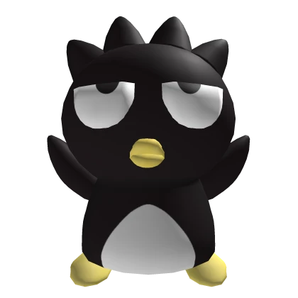 𑣿 Cute JUMBO Badtz-Maru penguin plushie 𑣿