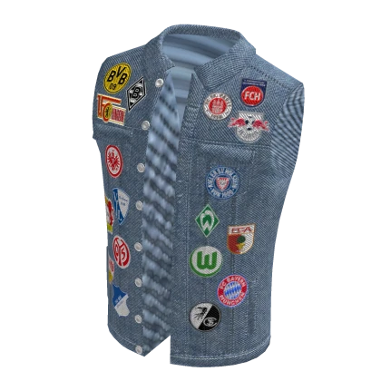 Bundesliga Denim Fan Vest