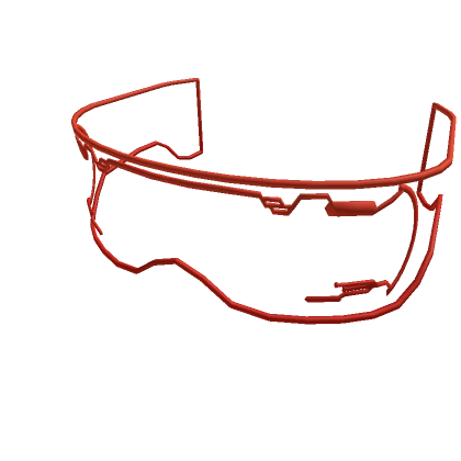 Red Futuristic Glasses