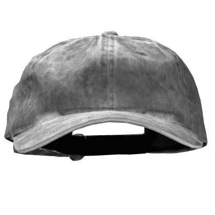 Distressed white Hat 
