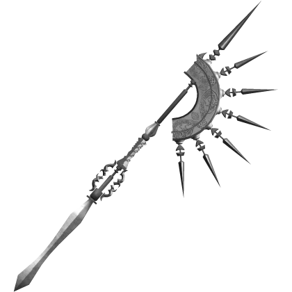 Gaian Silver Temprit Temple Guardian Spear