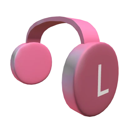 Valentines Pink Clockwork Headphones