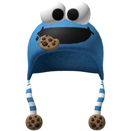 Cute Hungry Cookie Monster Trendy Preppy Kawaii