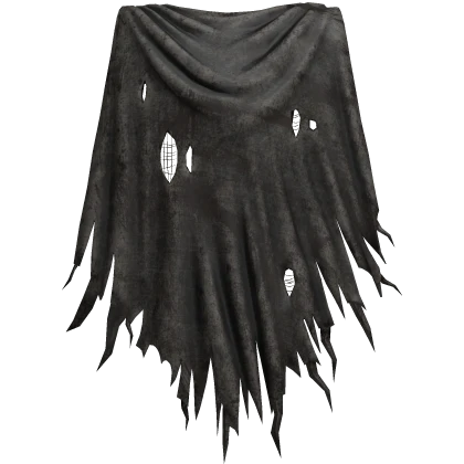 Torn Dirty Post-Apocalyptic Cape