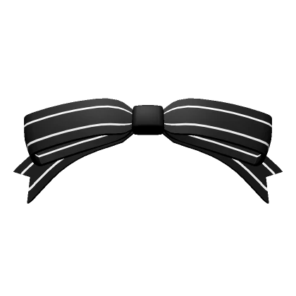 Adorable Picnic Head Bow [Black]