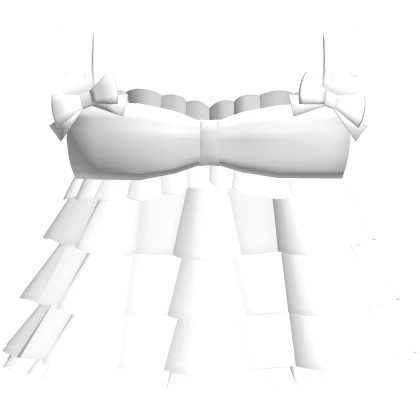 adorable ruffled babydoll dress in white