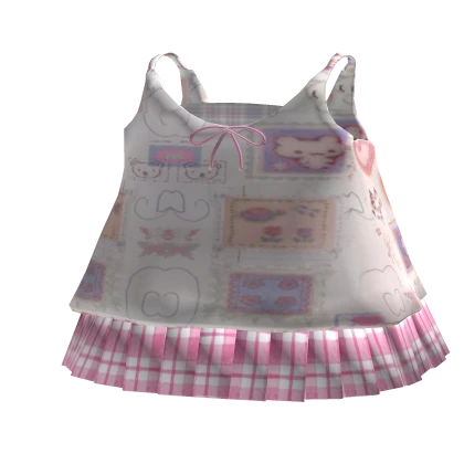Pink vintage dress set 3.0
