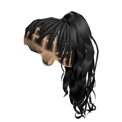 Ponytail Boho Braids [Black]