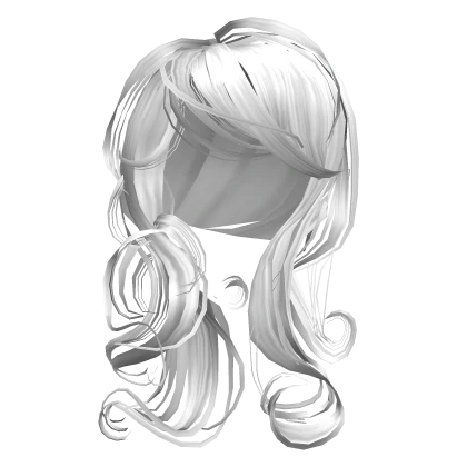 Fluttershy's silky blowout curls [White]