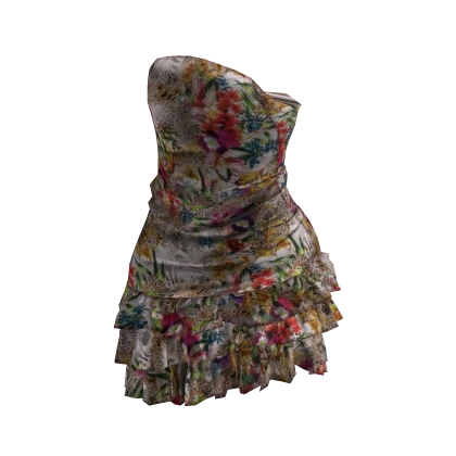 Ed Hardy Asymetrical Summer Dress