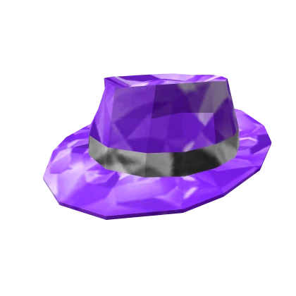 Distinguished Purple Stylish Snazzy Fedora