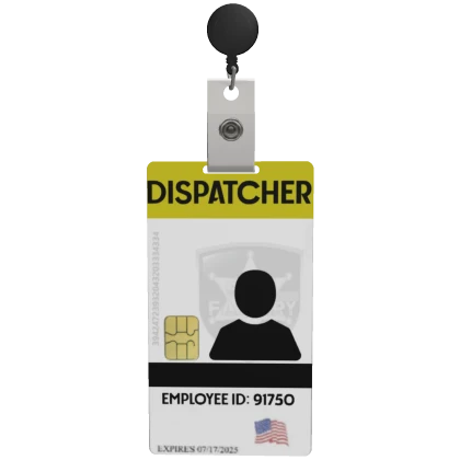 BLF™ ID Card - Dispatcher [Front Body]