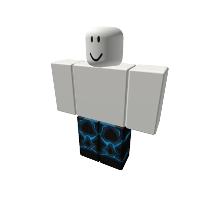Neon Blue Void Pants