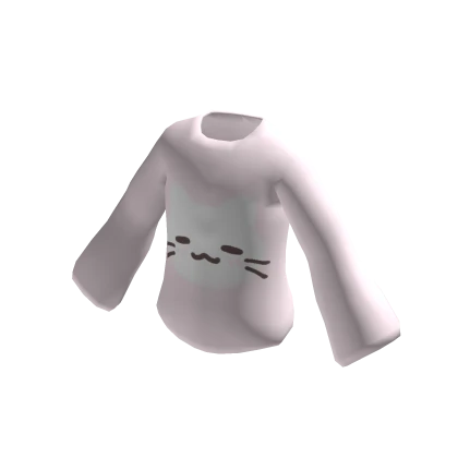 ꒰ pink kitty cat sweater :3 ꒱