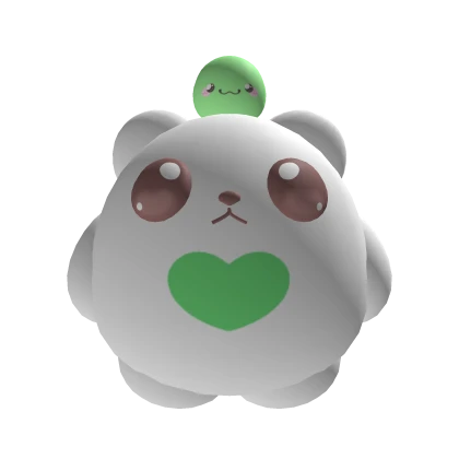 ꒰ : kawaii jumbo marimo mimu bear bot floor pet