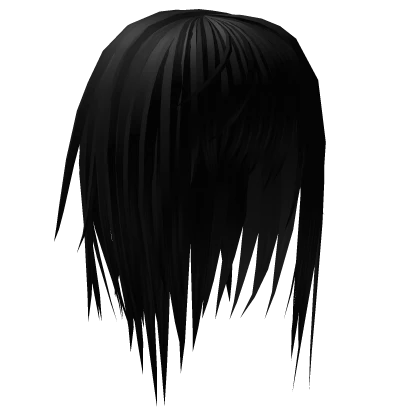 Vkei Long Punk Hair (Black)