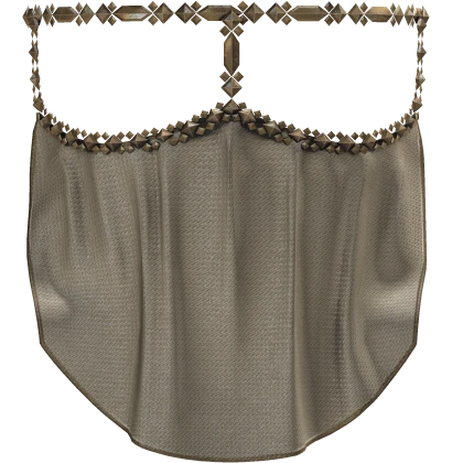 Cleopatra's Handmaiden White Face Veil