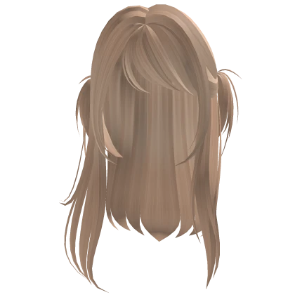 Classic Girly long Straight hair in Blonde