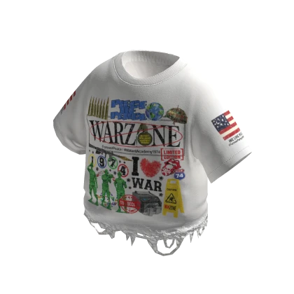 Warzone White T Shirt