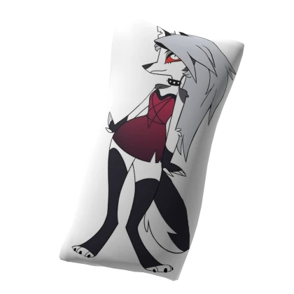 Loona Pillow on Back