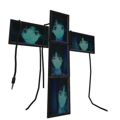 Web Core TV Cross Statue Lain