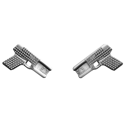 Rhinestone Dual Stun Tasers in Silver