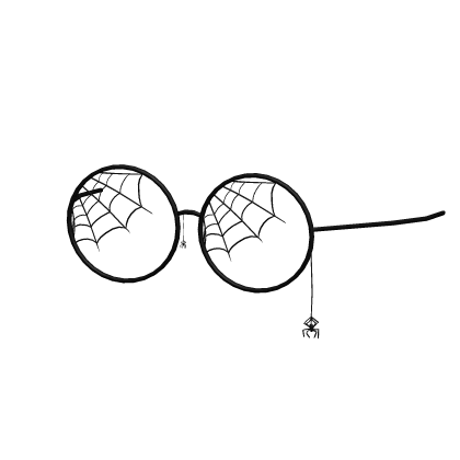 [⌛🎃] Black Halloween Spider Glasses