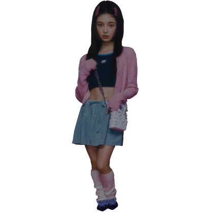Danielle from NewJeans NJZ Kpop Back Buddy Cutout