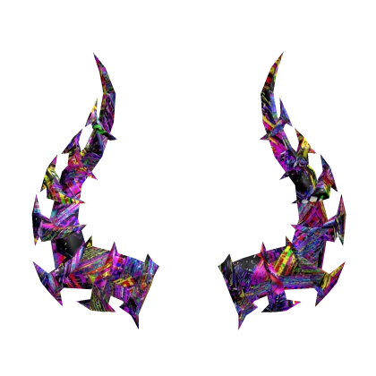 Animated Glitch Horns