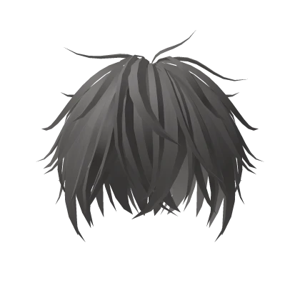 Grey Messy Long Hair 7.0