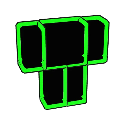 (1.0) Green Avatar Outline