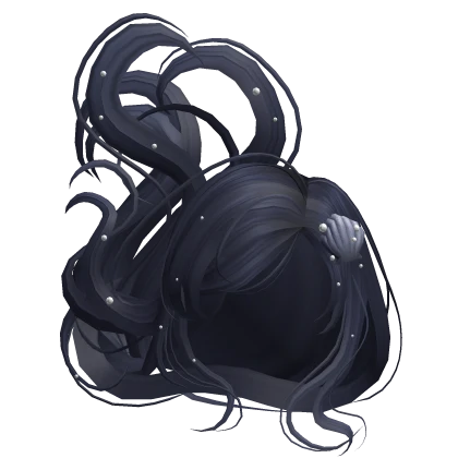 Windy Tropical Mermaid Hair (Navy)