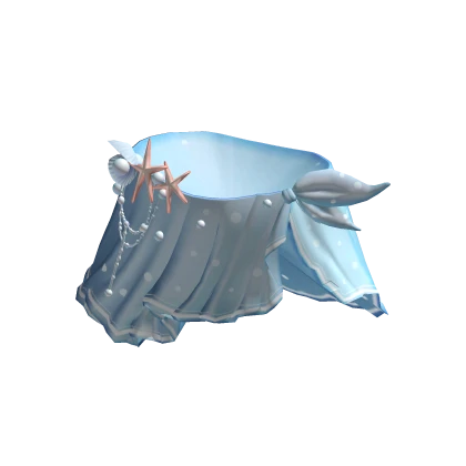 🍀Summer Beach Ocean Skirt (Blue)