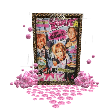Gyaru Y2K 2000s Aura Diamond McBling Background