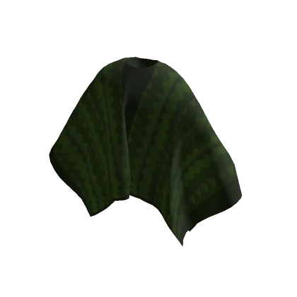 Roblox First Ever Poncho Green