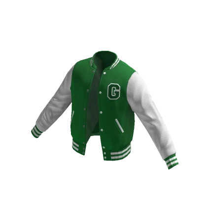 Letterman Varsity Jacket - Green