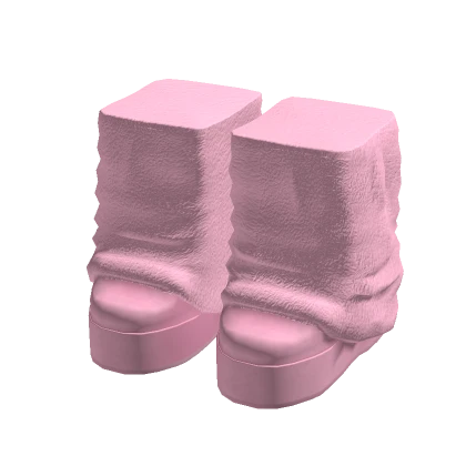 Pink Leg Warmer Boots