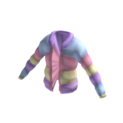 Pastel Pink Puffer Jacket