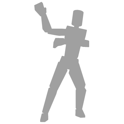 Skeleton Banging Shield