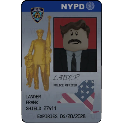 NYPD Identification Card