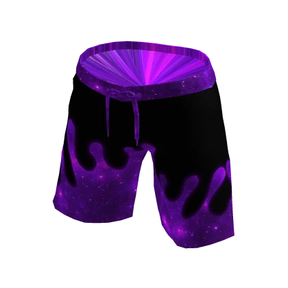 ⭐ Purple Galaxy Shorts