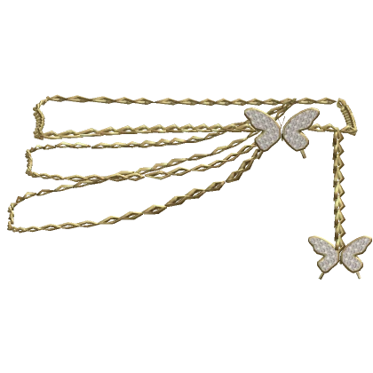 Gold Butterfly Waist Chain 3.0